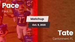 Matchup: Pace vs. Tate  2020