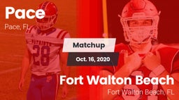 Matchup: Pace vs. Fort Walton Beach  2020
