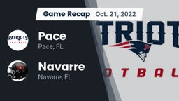 Recap: Pace  vs. Navarre  2022