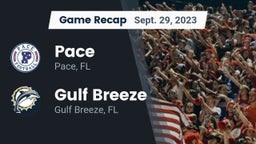 Recap: Pace  vs. Gulf Breeze  2023