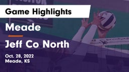 Meade  vs Jeff Co North Game Highlights - Oct. 28, 2022