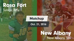 Matchup: Rosa Fort vs. New Albany  2016