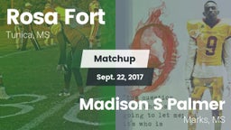 Matchup: Rosa Fort vs. Madison S Palmer 2017