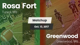 Matchup: Rosa Fort vs. Greenwood   2017