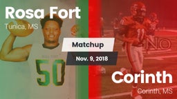 Matchup: Rosa Fort vs. Corinth  2018