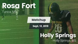 Matchup: Rosa Fort vs. Holly Springs  2019