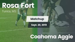 Matchup: Rosa Fort vs. Coahoma Aggie 2019