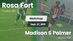 Matchup: Rosa Fort vs. Madison S Palmer 2019