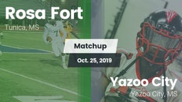 Matchup: Rosa Fort vs. Yazoo City  2019