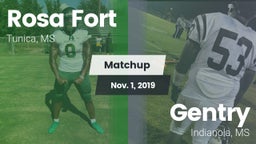 Matchup: Rosa Fort vs. Gentry  2019