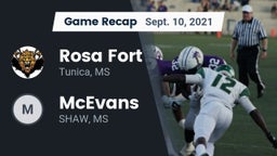 Recap: Rosa Fort  vs. McEvans  2021