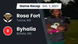 Recap: Rosa Fort  vs. Byhalia  2021