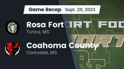 Recap: Rosa Fort  vs. Coahoma County  2023