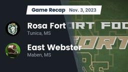 Recap: Rosa Fort  vs. East Webster  2023