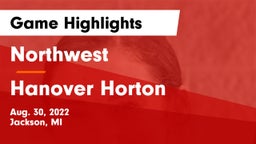 Northwest  vs Hanover Horton Game Highlights - Aug. 30, 2022