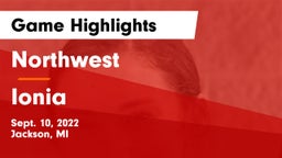 Northwest  vs Ionia Game Highlights - Sept. 10, 2022