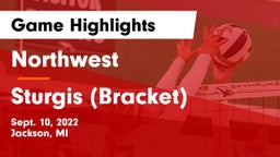 Northwest  vs Sturgis (Bracket) Game Highlights - Sept. 10, 2022