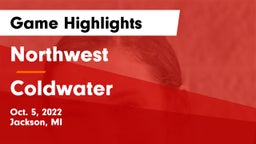 Northwest  vs Coldwater Game Highlights - Oct. 5, 2022