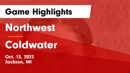 Northwest  vs Coldwater Game Highlights - Oct. 13, 2022