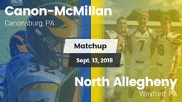 Matchup: Canon-McMillan vs. North Allegheny  2019