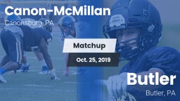 Matchup: Canon-McMillan vs. Butler  2019