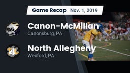 Recap: Canon-McMillan  vs. North Allegheny  2019
