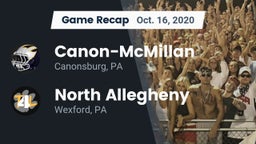 Recap: Canon-McMillan  vs. North Allegheny  2020