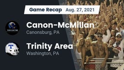 Recap: Canon-McMillan  vs. Trinity Area  2021