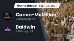 Recap: Canon-McMillan  vs. Baldwin  2021