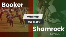 Matchup: Booker  vs. Shamrock  2017