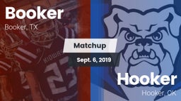 Matchup: Booker  vs. Hooker  2019