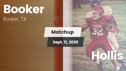 Matchup: Booker  vs. Hollis  2020