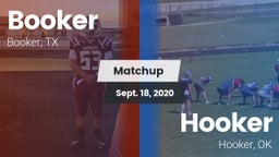 Matchup: Booker  vs. Hooker  2020