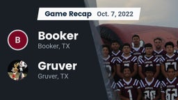 Recap: Booker  vs. Gruver  2022