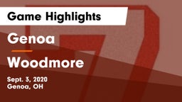 Genoa  vs Woodmore Game Highlights - Sept. 3, 2020