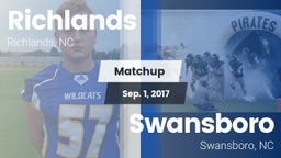 Matchup: Richlands vs. Swansboro  2017