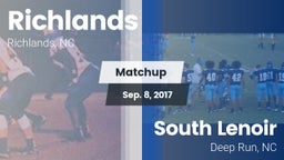 Matchup: Richlands vs. South Lenoir  2017