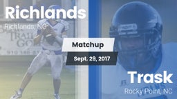 Matchup: Richlands vs. Trask  2017