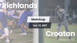 Matchup: Richlands vs. Croatan  2017