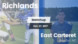 Matchup: Richlands vs. East Carteret  2017