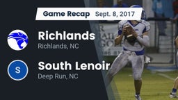 Recap: Richlands  vs. South Lenoir  2017