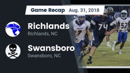 Recap: Richlands  vs. Swansboro  2018