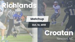 Matchup: Richlands vs. Croatan  2018