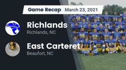 Recap: Richlands  vs. East Carteret  2021