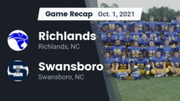 Recap: Richlands  vs. Swansboro  2021