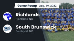 Recap: Richlands  vs. South Brunswick  2022