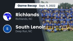 Recap: Richlands  vs. South Lenoir  2022
