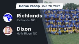 Recap: Richlands  vs. Dixon  2022