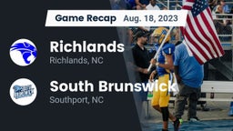 Recap: Richlands  vs. South Brunswick  2023