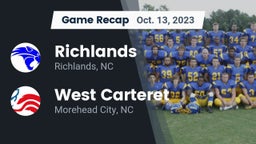 Recap: Richlands  vs. West Carteret  2023